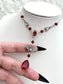 'Helena' Necklace (Blood Red)