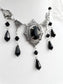 'Raven' Necklace (Death Black)