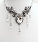 'Anastasia' Necklace (Moonlight - Clear)