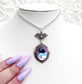 'Crypt' Necklace (Lavender Ombre)
