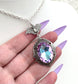 'Crypt' Necklace (Lavender Ombre)