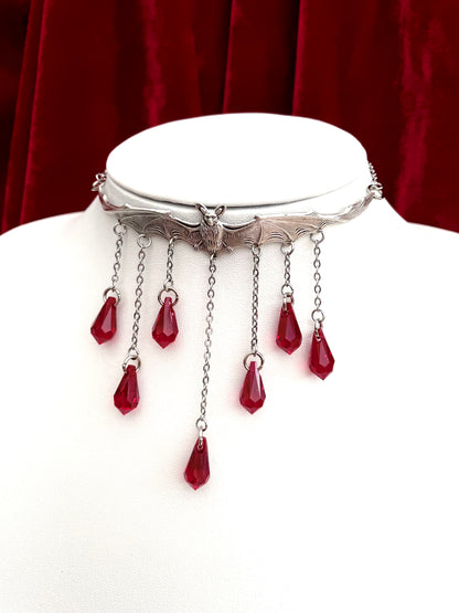 CLEARANCE! 'Twilight's Kiss' Necklace (Blood Red)