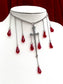 *BACK ORDER* 'Blood of your enemies' Necklace (Blood Red)