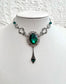 'Vladamina' Necklace (Poison Emerald)