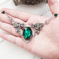 'Ophelia' Necklace (Ivy Emerald)