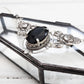 'Ophelia' Necklace (Death Black)