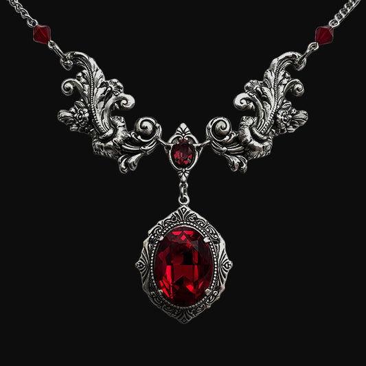 'Aurora' Necklace (Blood Red)