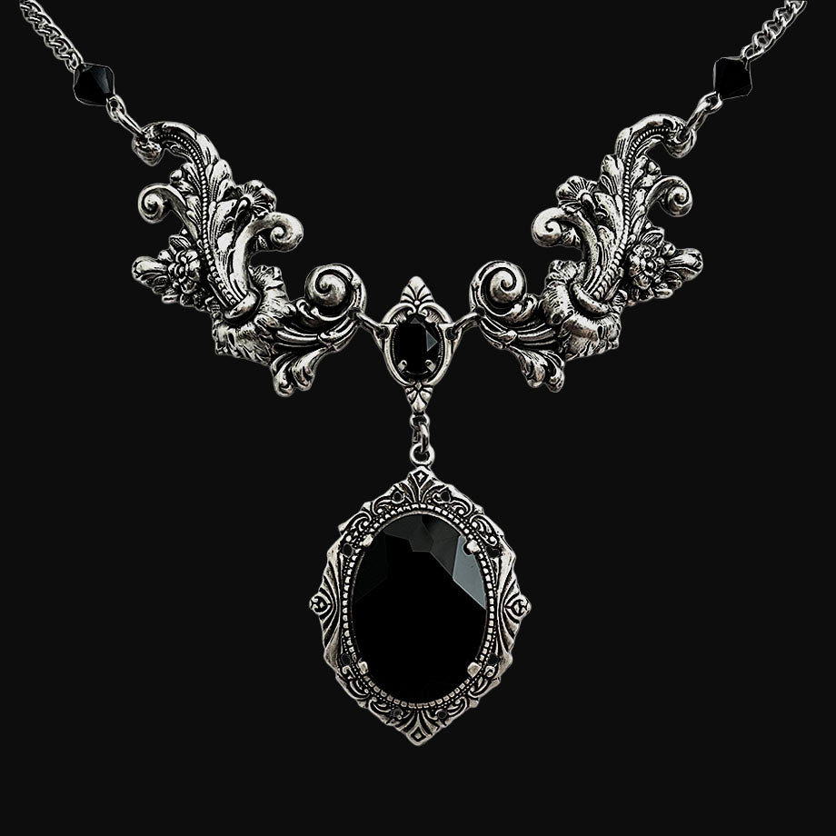 'Aurora' Necklace (Death Black)