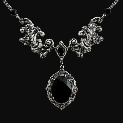 'Aurora' Necklace (Death Black)