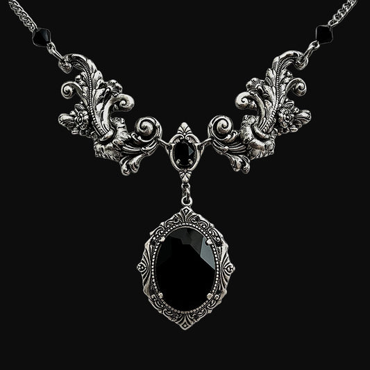 'Aurora' Necklace (Death Black)
