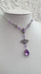 'Helena' Necklace (Lavender)