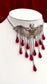 *BACK ORDER* 'Twilight's Kiss II' Necklace (Blood Red)