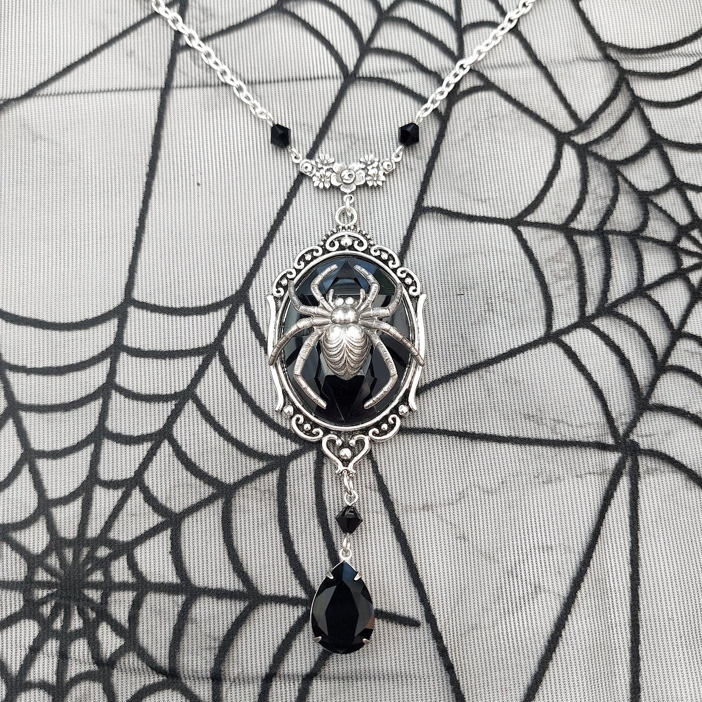 'Laced in your web' Necklace