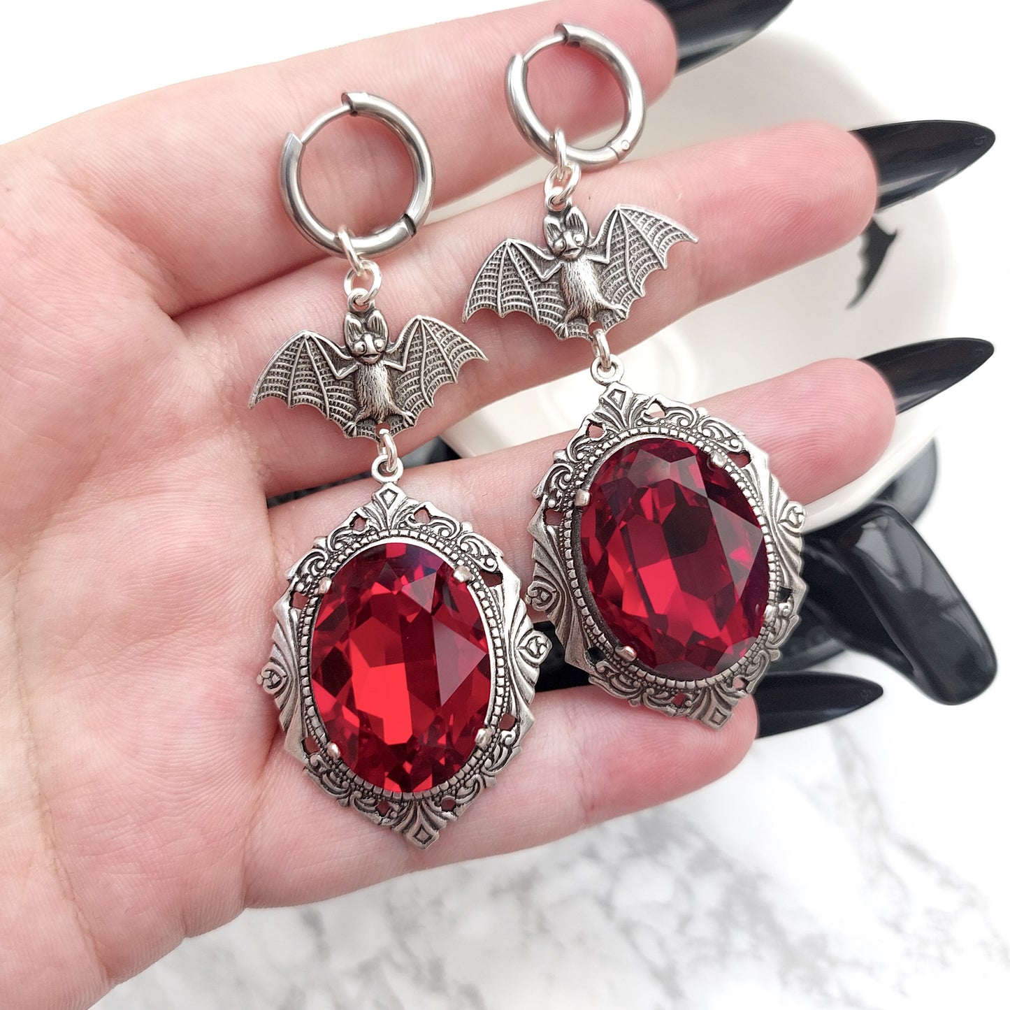 'Crypt' Earrings (Colour Options)