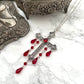 *BACK ORDER* 'Sacred' Pendant Necklace (Blood Red)