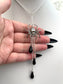 'Venom' Necklace (Death Black)