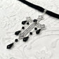 'Sacred' Choker (Death Black)