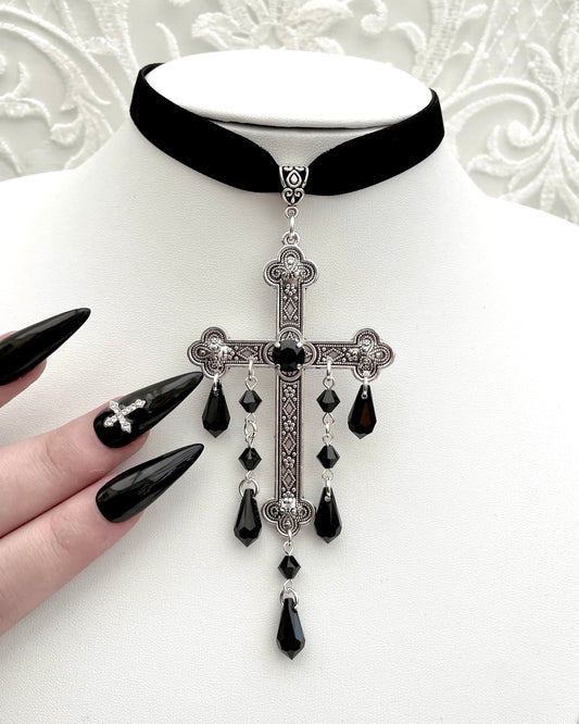'Sacred' Choker (Death Black)