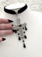 'Sacred' Choker (Death Black)