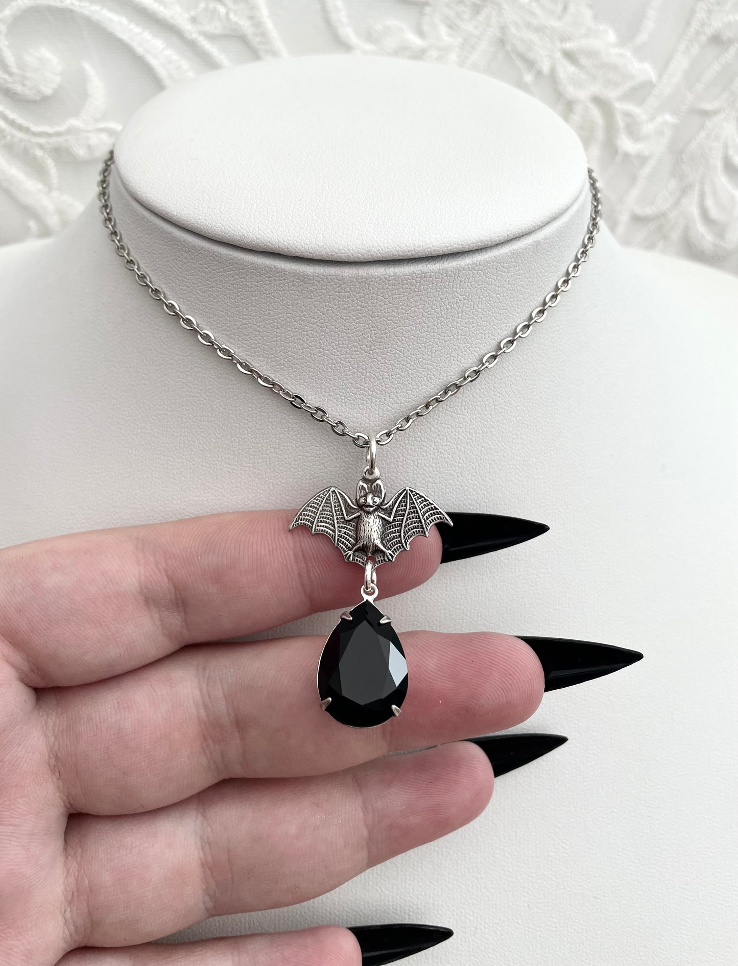 'Eternal' Necklace (Death Black)