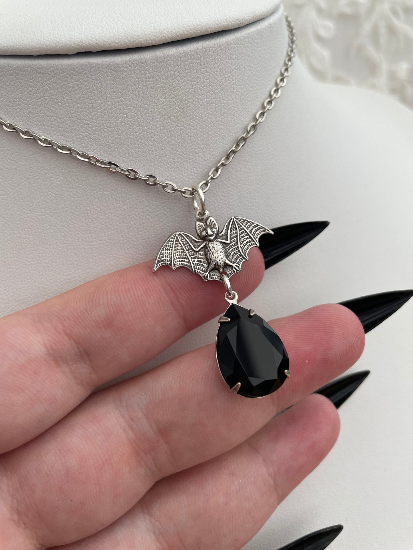 'Eternal' Necklace (Death Black)