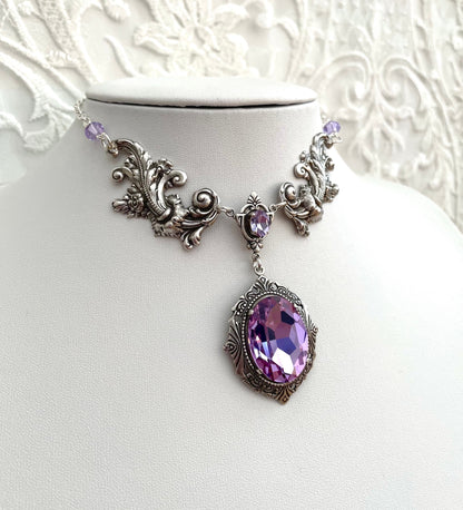 'Aurora' Necklace (Lavender)