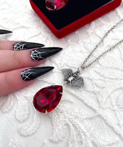 'Eternal II' Necklace (Blood Red)