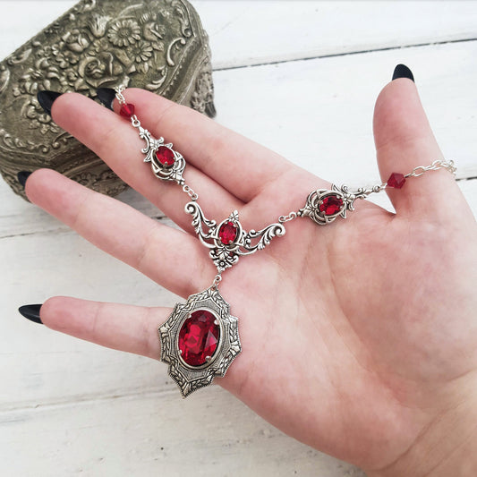 'Scarlet II' Necklace (Colour Options)